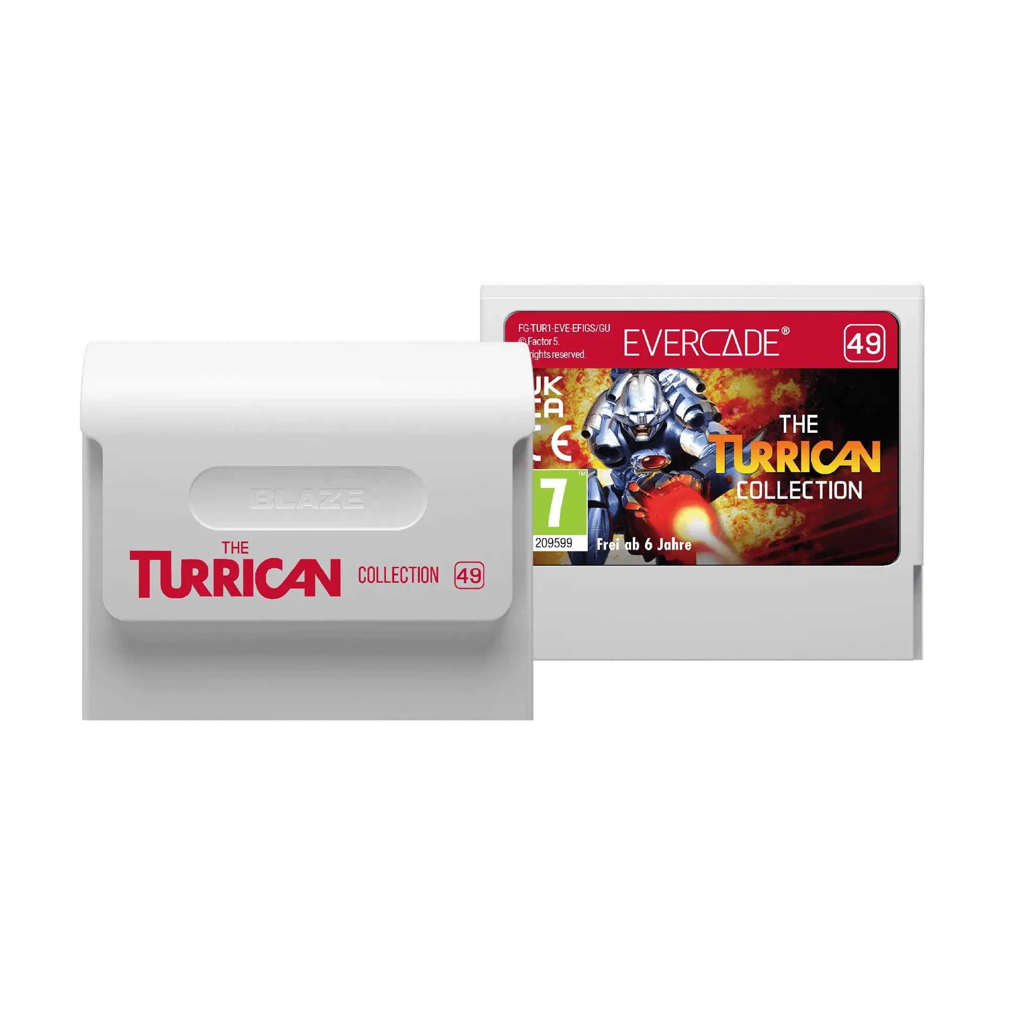 Evercade Bundle: #49 Turrican Collection + #21 TAITO Arcade 3 + Cadey Socks - Image 8