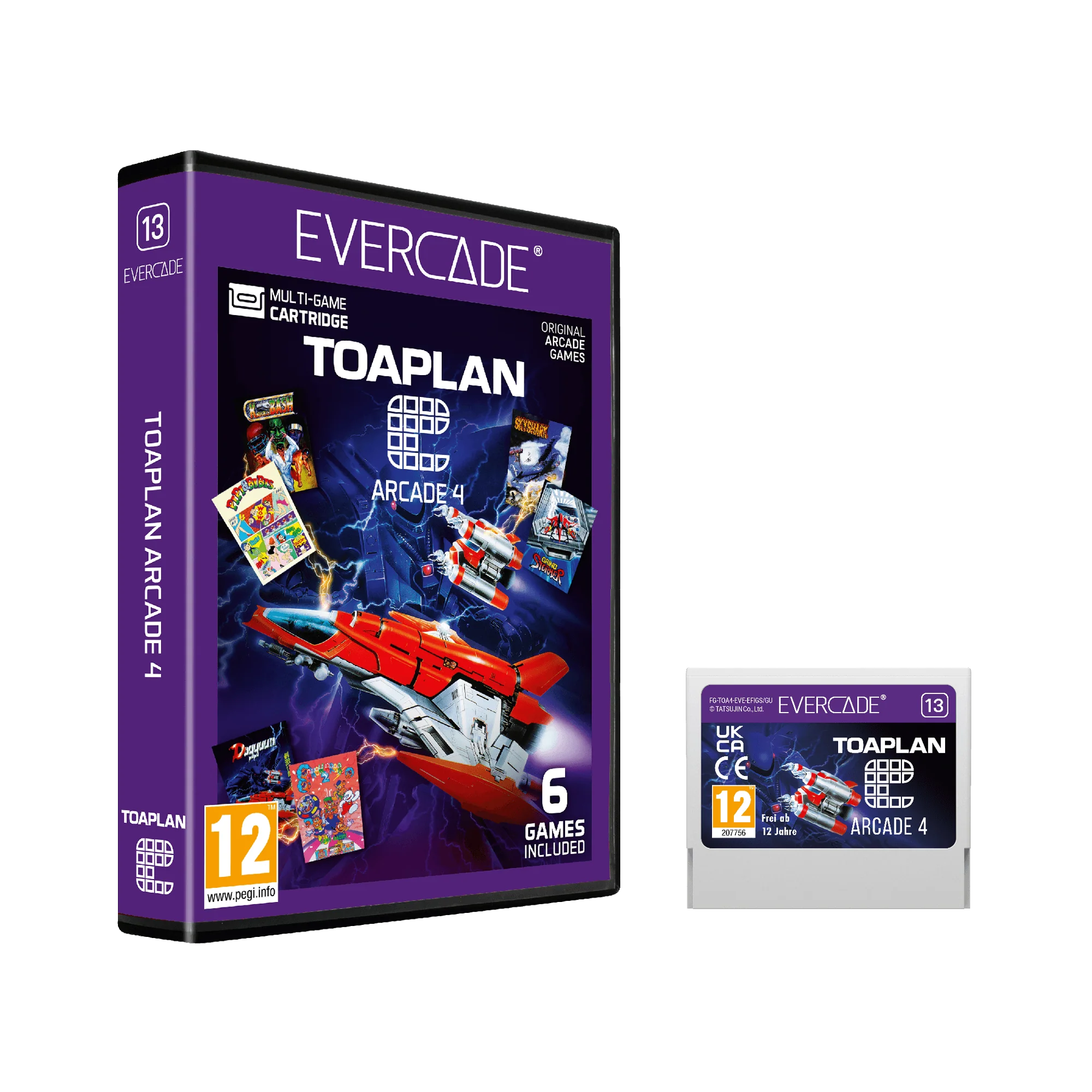 Evercade Cartridge #13 - Toaplan Arcade 4 Collection