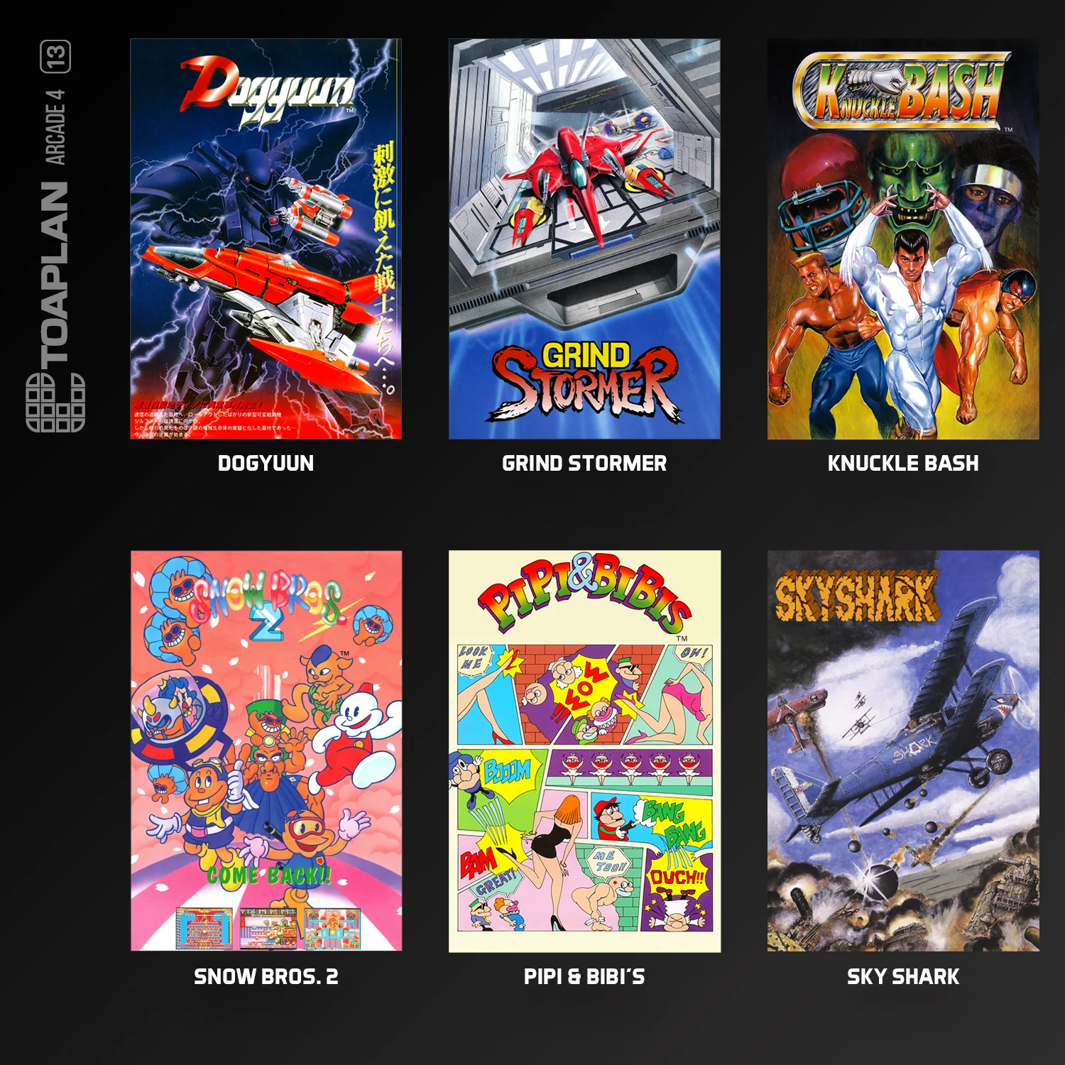 Evercade Cartridge #13 - Toaplan Arcade 4 Collection - Image 5