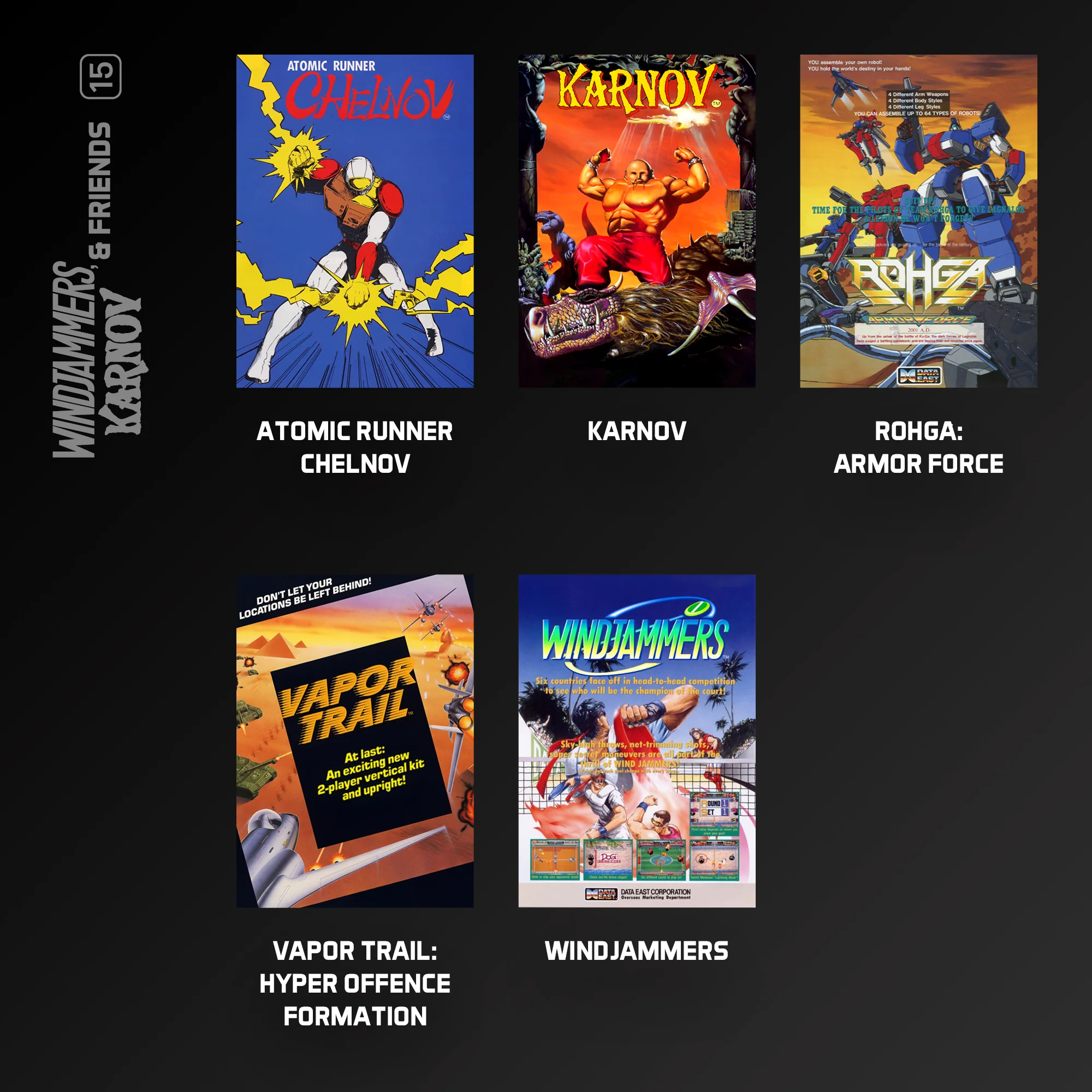 Evercade Cartridge #15 - Windjammers, Karnov & Friends - Image 5