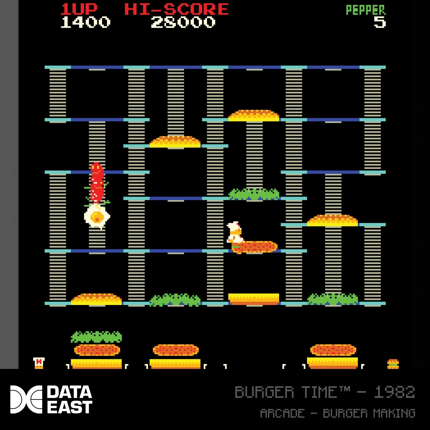 Evercade Cartridge #2 - Data East Arcade Cartridge 1 (EFIGS) - Image 7