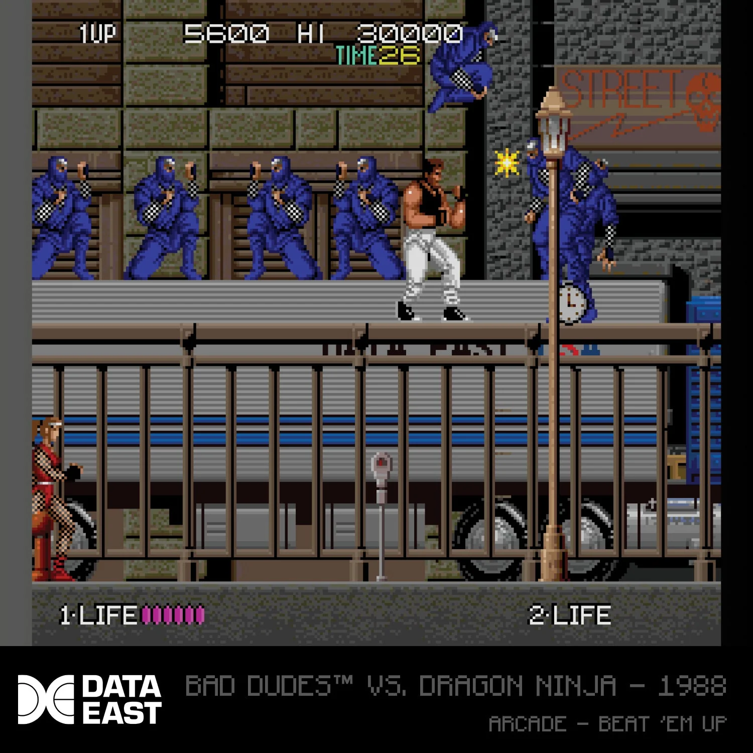 Evercade Cartridge #2 - Data East Arcade Cartridge 1 (EFIGS) - Image 9
