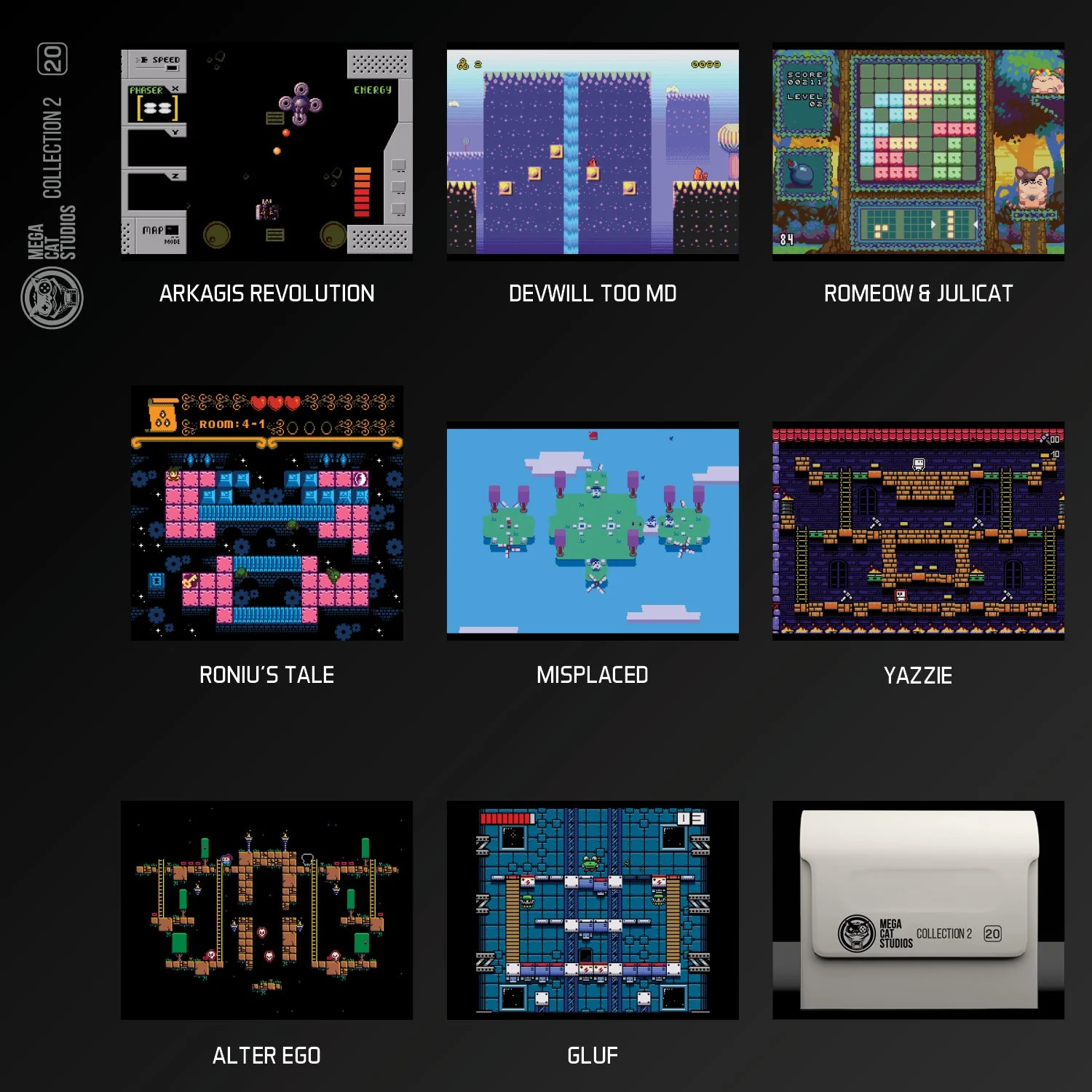 Evercade Cartridge #20 - Mega Cat Studios Collection 2 - Image 2