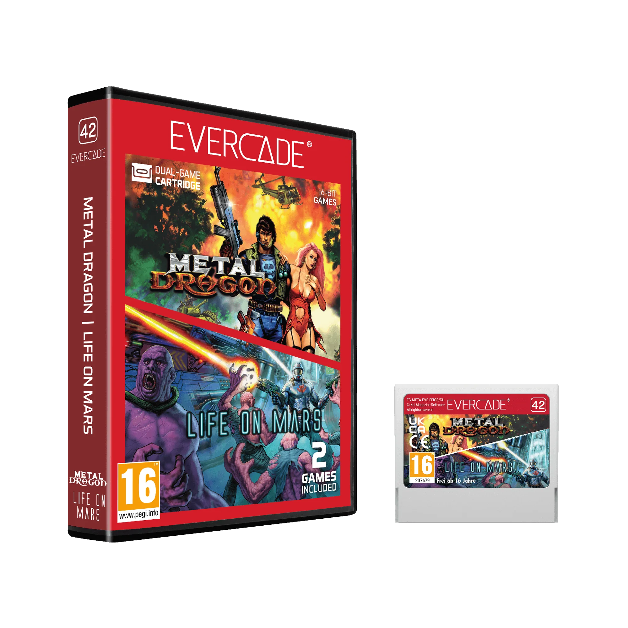 Evercade Cartridge #42 - Metal Dragon / Life on Mars