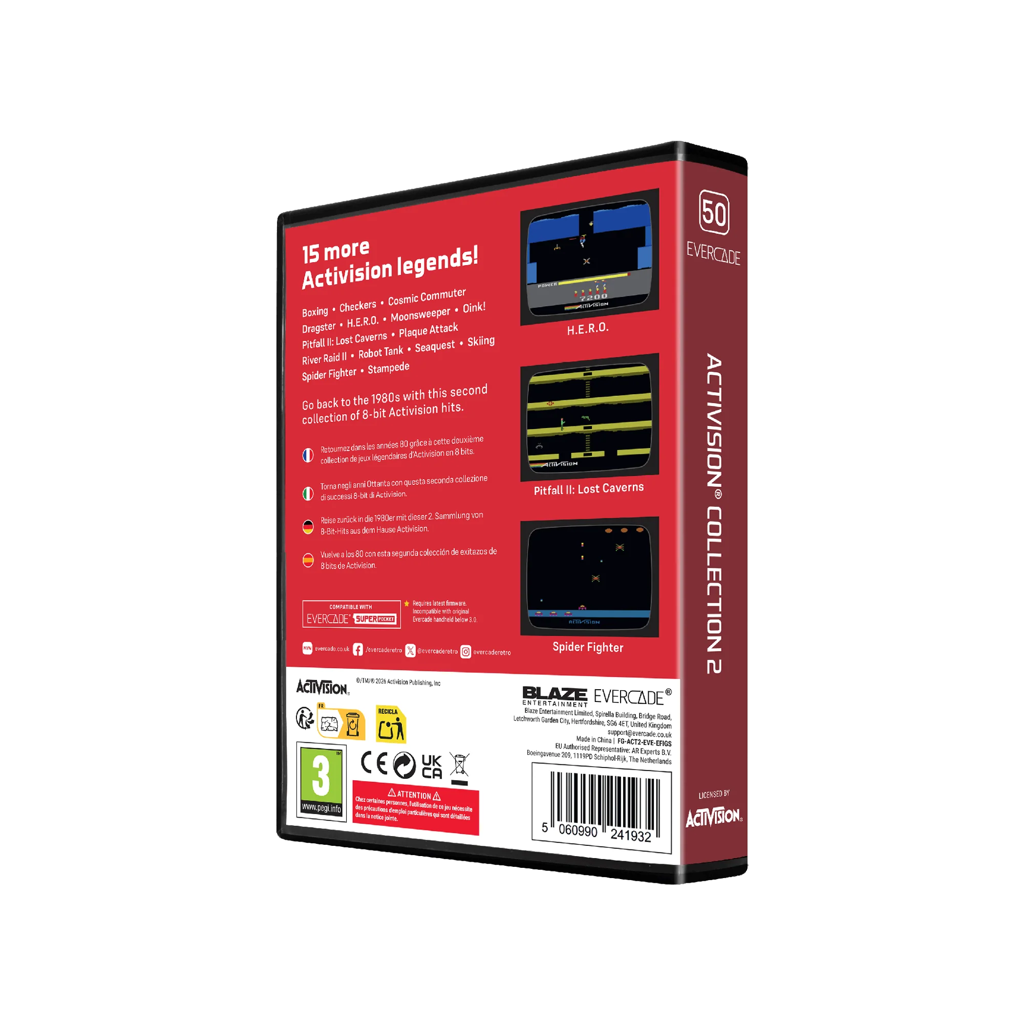 Evercade Double Pack: #50 Activision 2 + #51 Mega Cat Studios 3 - Image 4