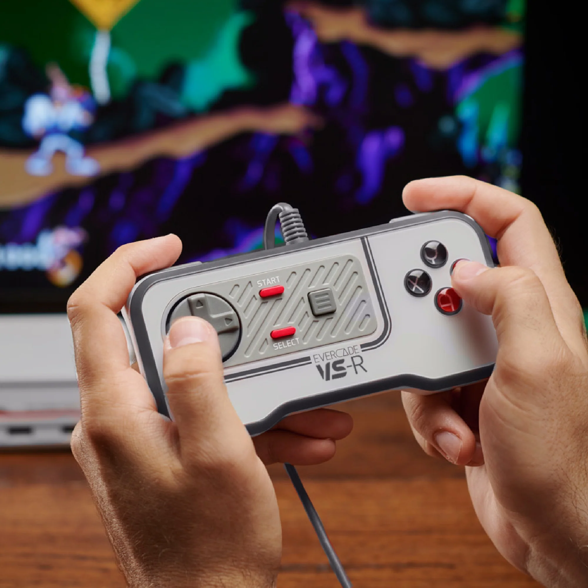 Evercade VS-R  Wired Controller - Classic Retro - Image 4