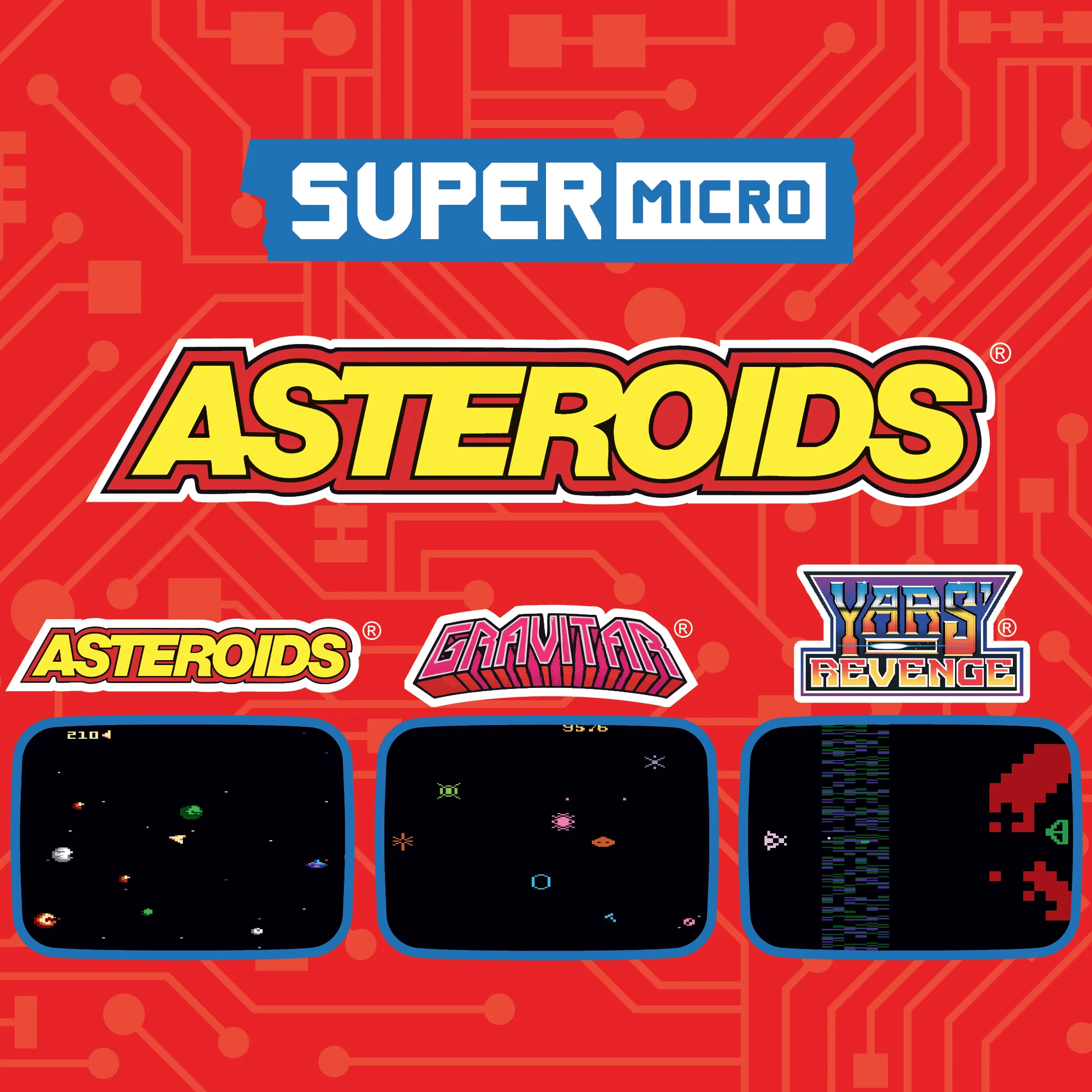 Super Micro Atari Retro Playable Gaming Keychain – Asteroids, Gravitar & Yars Revenge - Image 6
